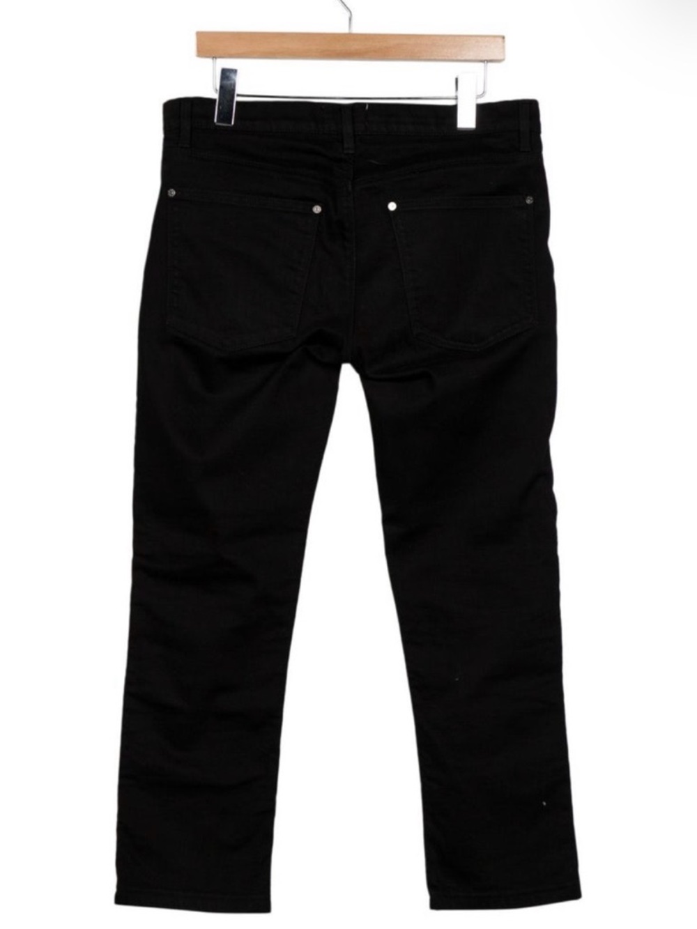 Acne Black Slim Straight Women's Jeans